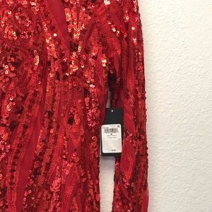 averill mesh sequin dress